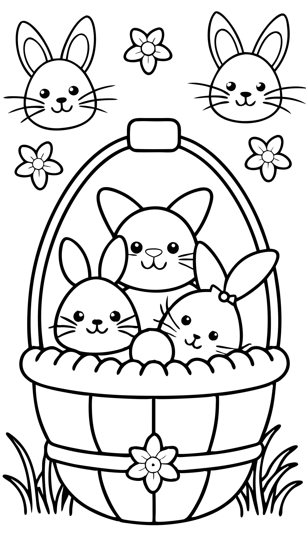 coloriages de Pâques gratuitement